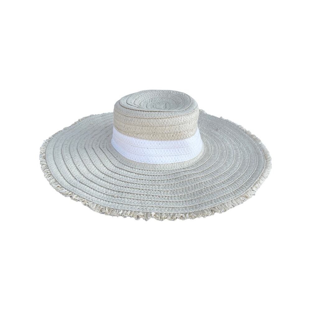 Minicci Women's Wide Brim Floppy Sun Hat NWT
